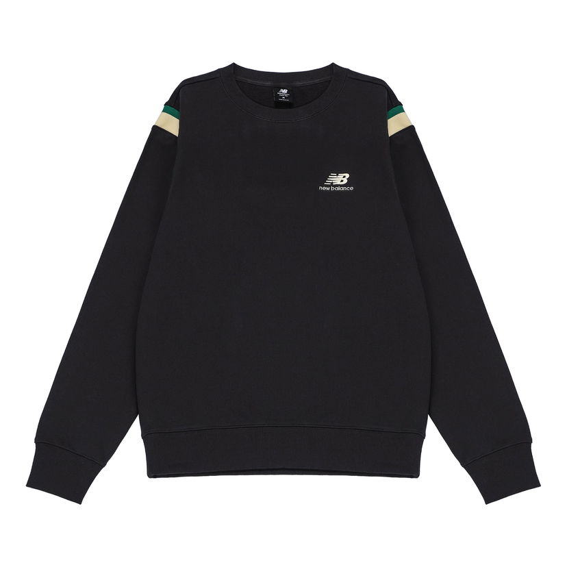 Sweatshirt New Balance Lifestyle Sweatshirt Sort | AMT23559-PHM