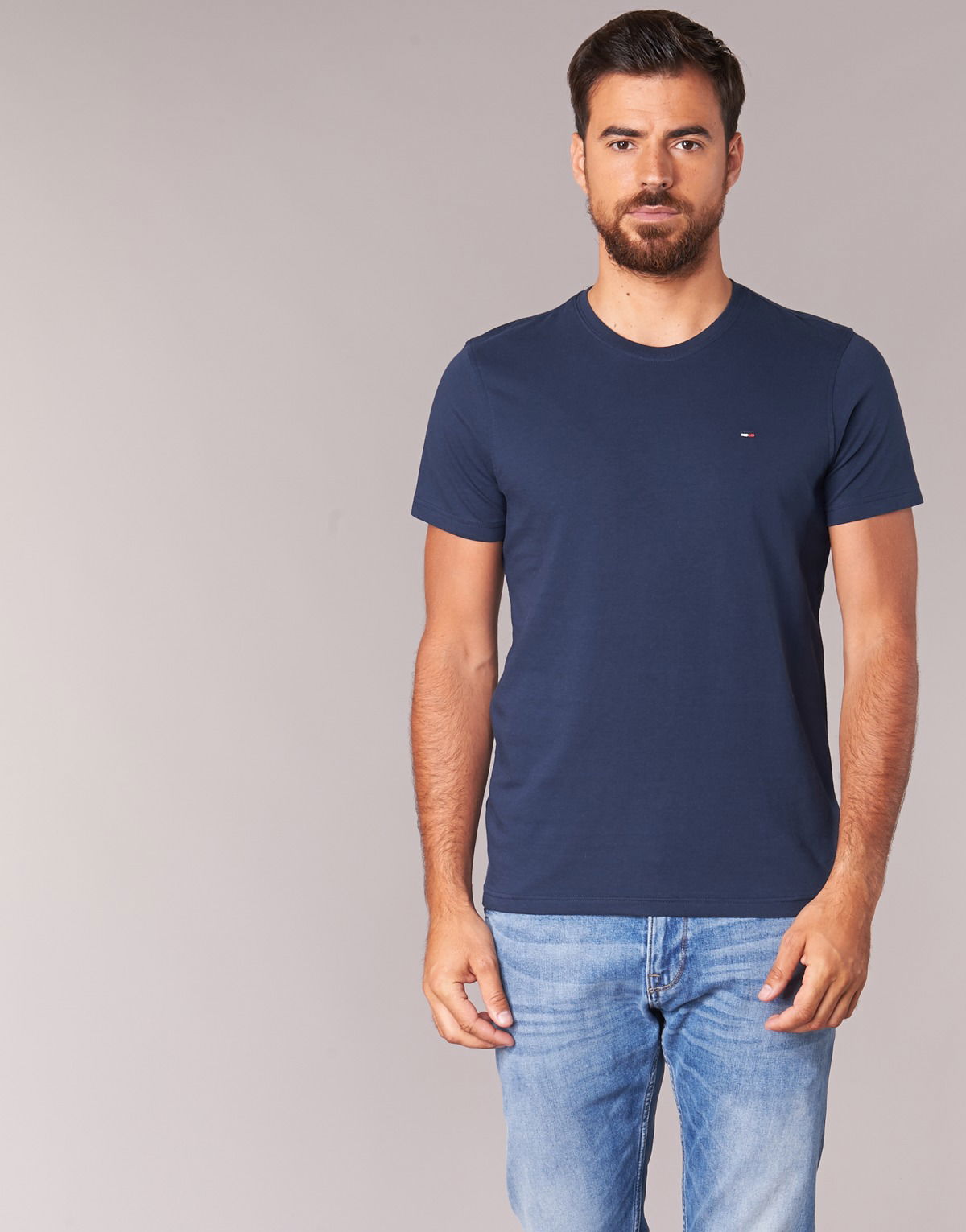 T-shirt Tommy Hilfiger OFLEKI T-SHIRT Mørkeblå | DM0DM04411-002-NOOS, 1