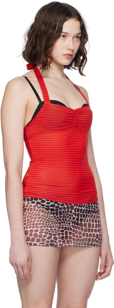 Tanktop Miaou Miaou Pilar Halter Top Rød | 7192TJBRST, 1
