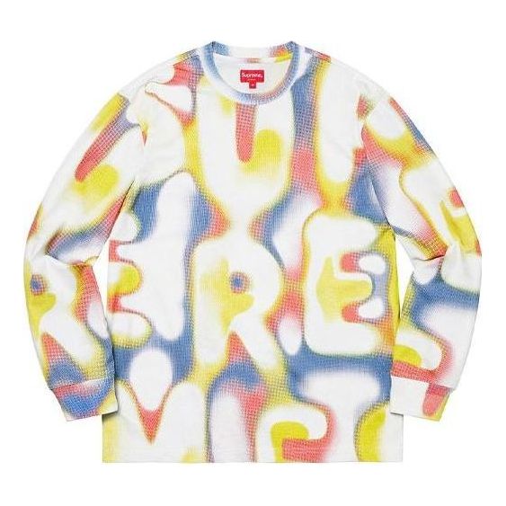 Sweater Supreme Half Tone Long Sleeve Top Flerfarvet | SUP-SS21-520