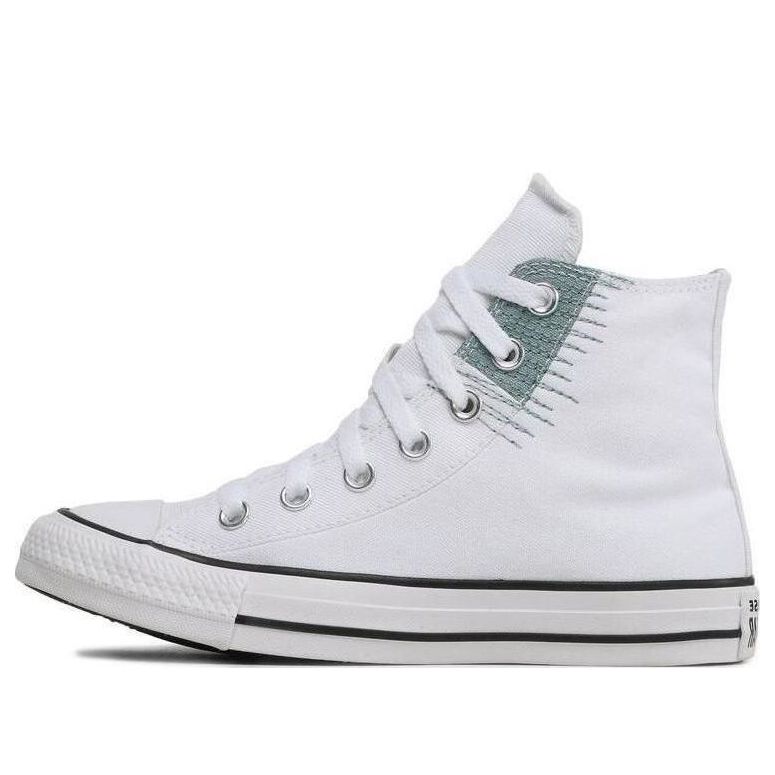 Sneakers og sko Converse Chuck Taylor All Star Hi Stitched Patch Hvid | A05031C, 0