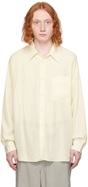 Skjorte LEMAIRE Lemaire Patch Pocket Shirt Gul | SH1089 LF1126, 0