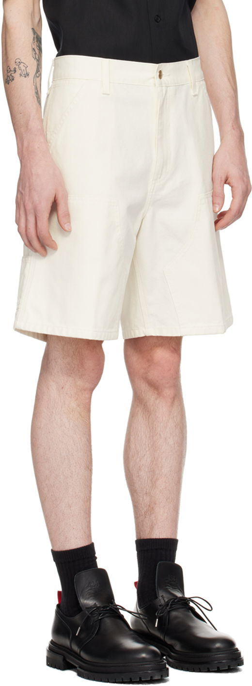 Shorts Carhartt WIP Double Knee Shorts Hvid | I033118, 1