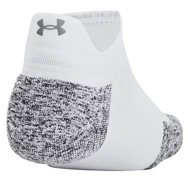 Sokker Under Armour UA AD Run Cushion No-Show Socks (3 Pairs) Hvid | 1387044-100, 2