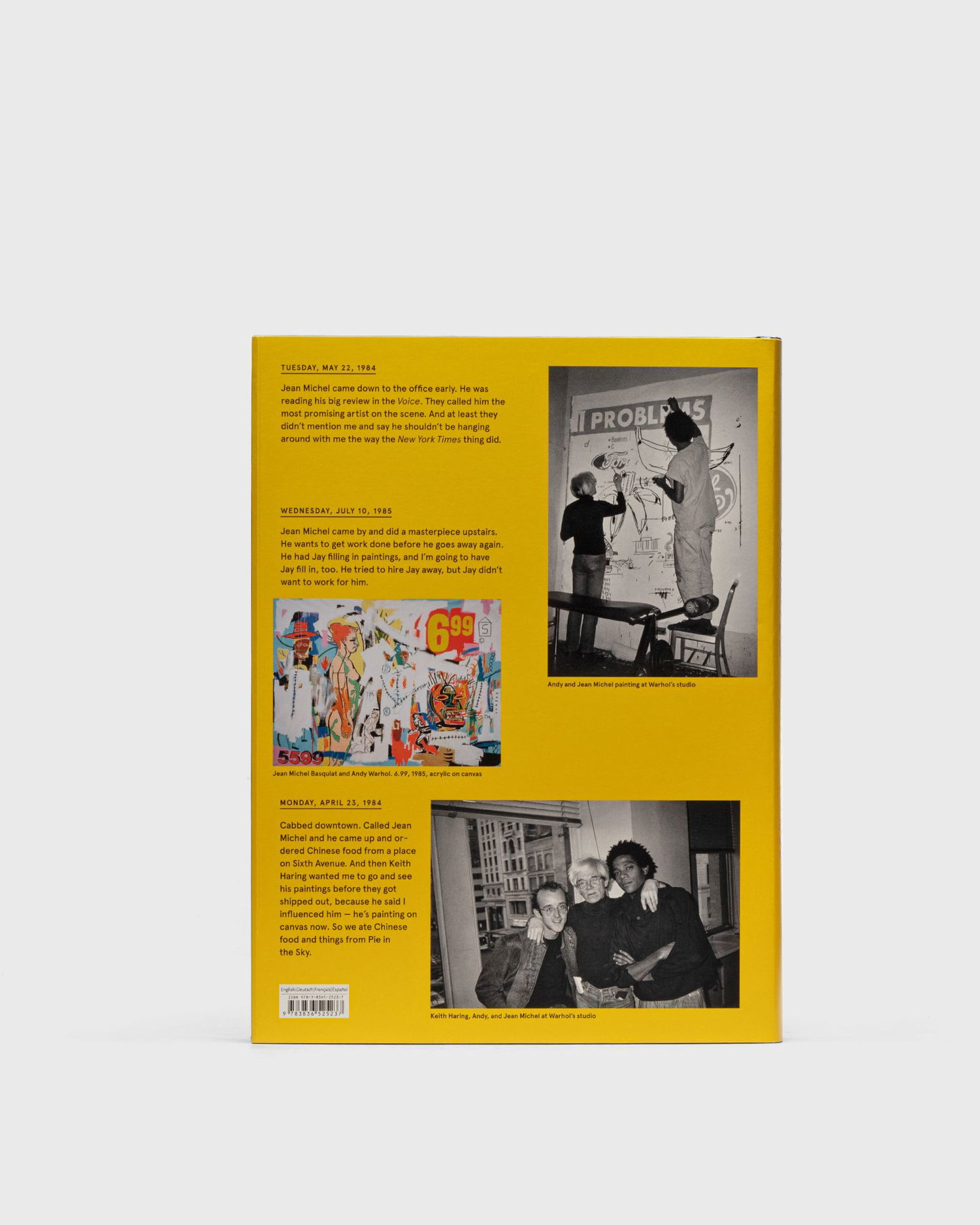 Bog og blad TASCHEN Warhol on Basquiat Flerfarvet | 9783836525237, 1