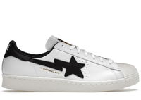 Superstar 80s Bape White Black