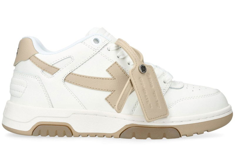 Sneakers og sko Off-White Out Of Office Low White Sand W Beige | OWIA259S23LEA0010117, 0
