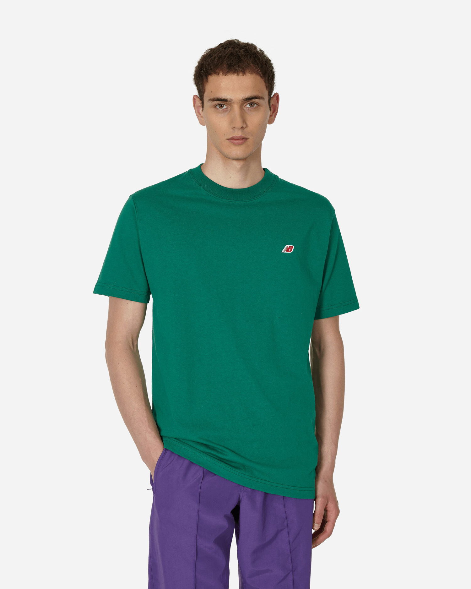 T-shirt New Balance MADE in USA Core Grøn | MT21543ECS, 0