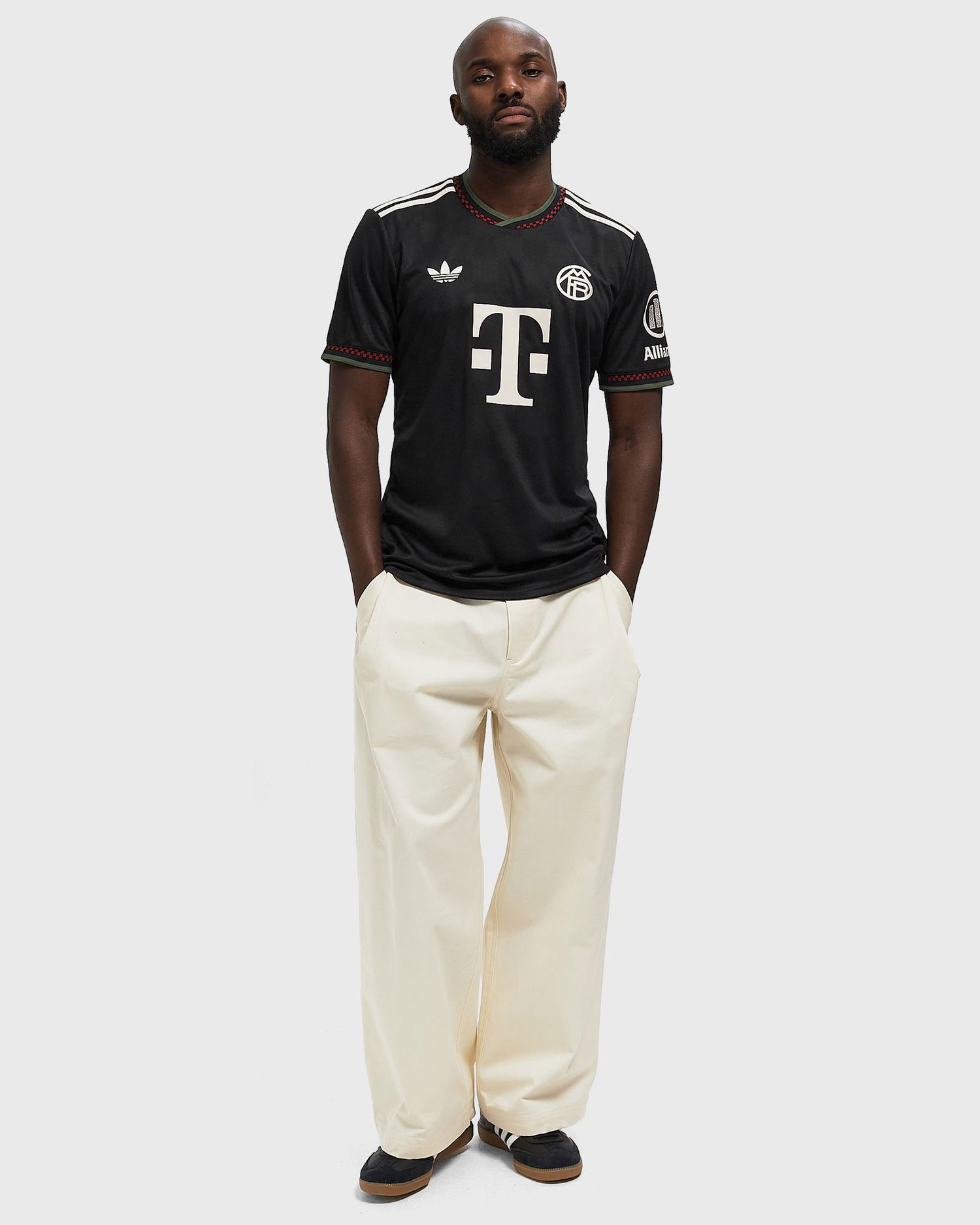 Jersey adidas Originals FC Bayern x BSTN 3rd Soccer Jersey Sort | KE6801, 1