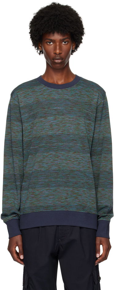 Sweater Paul Smith PS Paul Smith Jacquard Sweatshirt Flerfarvet | M2R-668U-N22131-48, 0