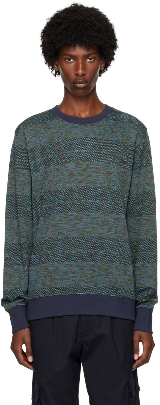 Sweater Paul Smith PS Paul Smith Jacquard Sweatshirt Flerfarvet | M2R-668U-N22131-48