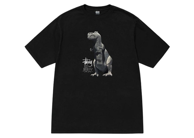 T-shirt Stüssy Stussy Graphic Print T-Shirt Sort | 1904880/H/J