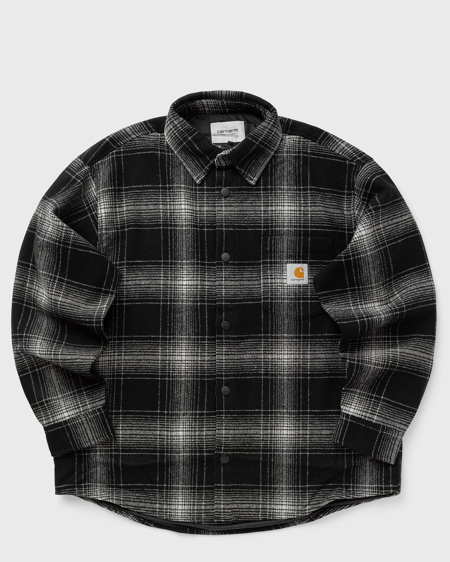 Skjorte Carhartt WIP Brennan Plaid Shirt Jac Sort | I035324-34J.XX, 0