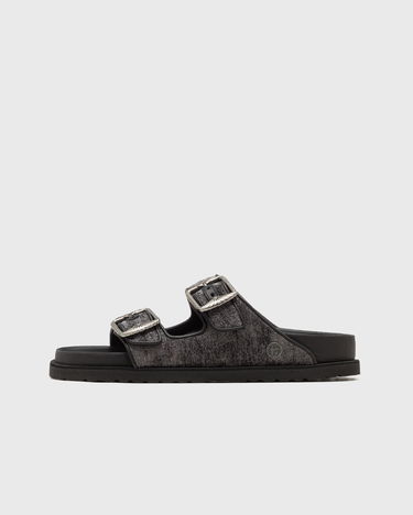 Sneakers og sko Birkenstock Become Berlin Arizona Velvet Slides Sort | 1031795, 1