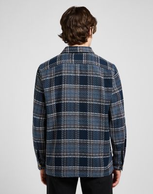 Skjorte Lee Relaxed Textured 2 Pocket Plaid Shirt Size XXL Flerfarvet | 112372627, 0