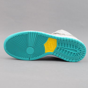 Sneakers og sko Nike SB Dunk High Premium Hvid | 313171-117, 4