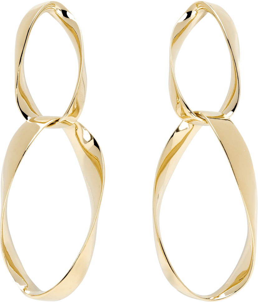 Øreringe ISABEL MARANT Isabel Marant Long Twisted Earrings Metalisk | BL0182FA-C1B19B