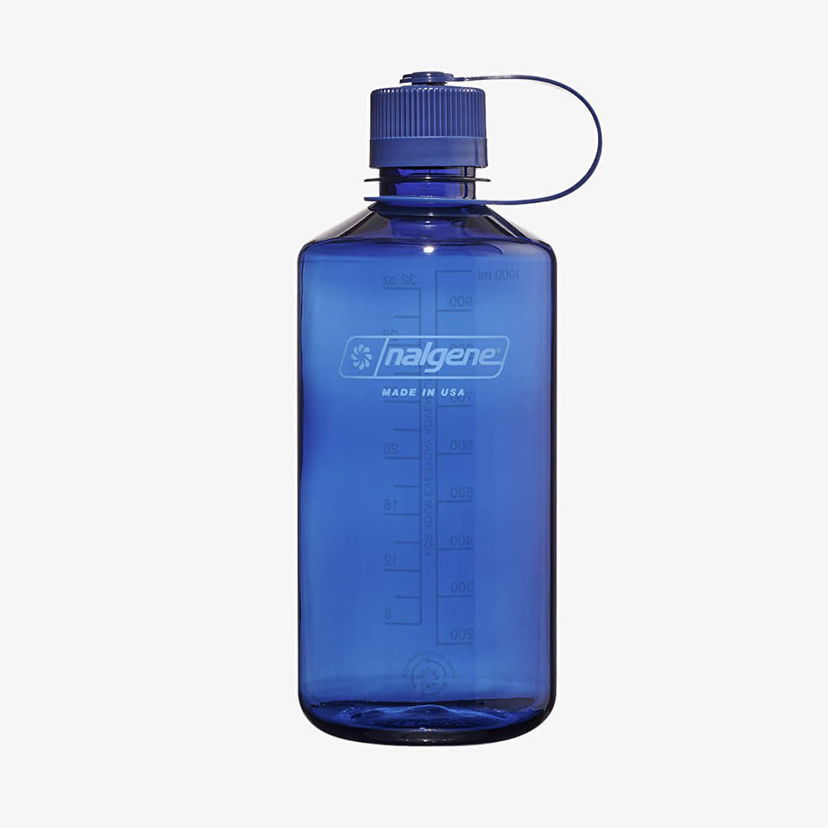 Drikkeflaske Nalgene 1000ml Narrow Mouth Sustain Universal Bottle Blå | 2021-3232