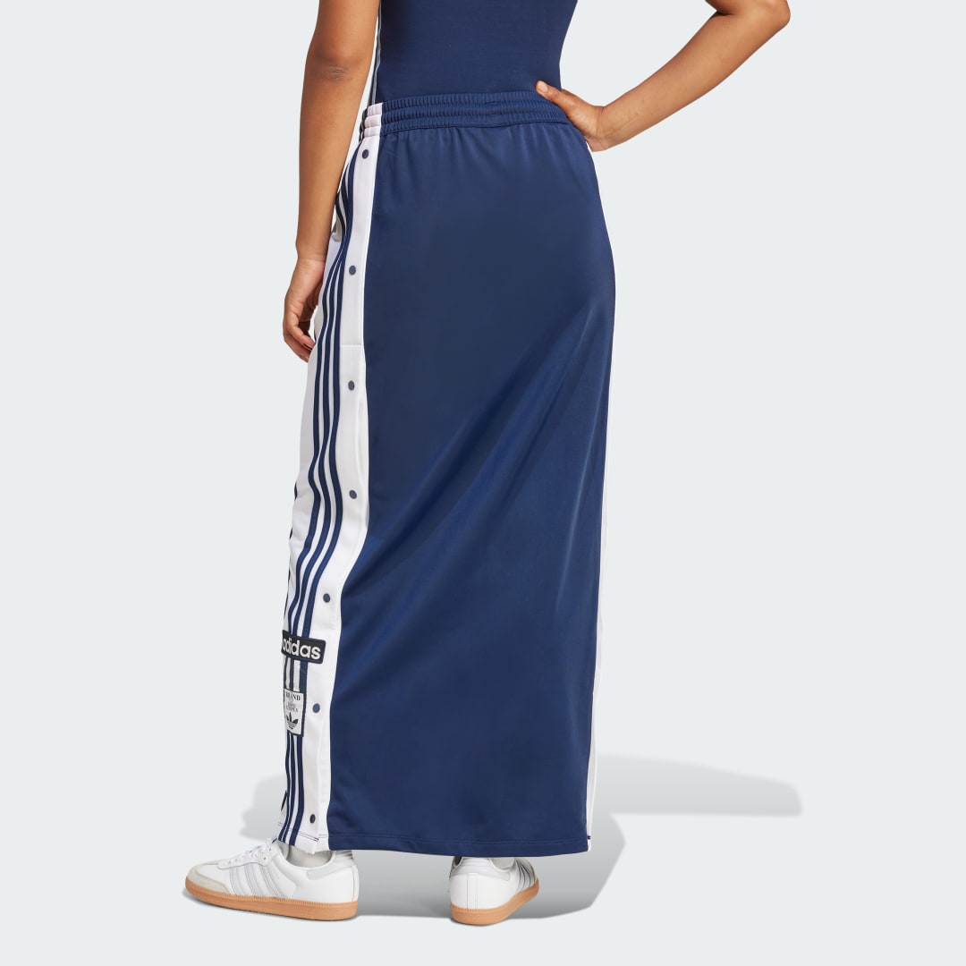 Nederdel adidas Performance Adicolor Adibreak Maxi Skirt Blå | JD0924, 1