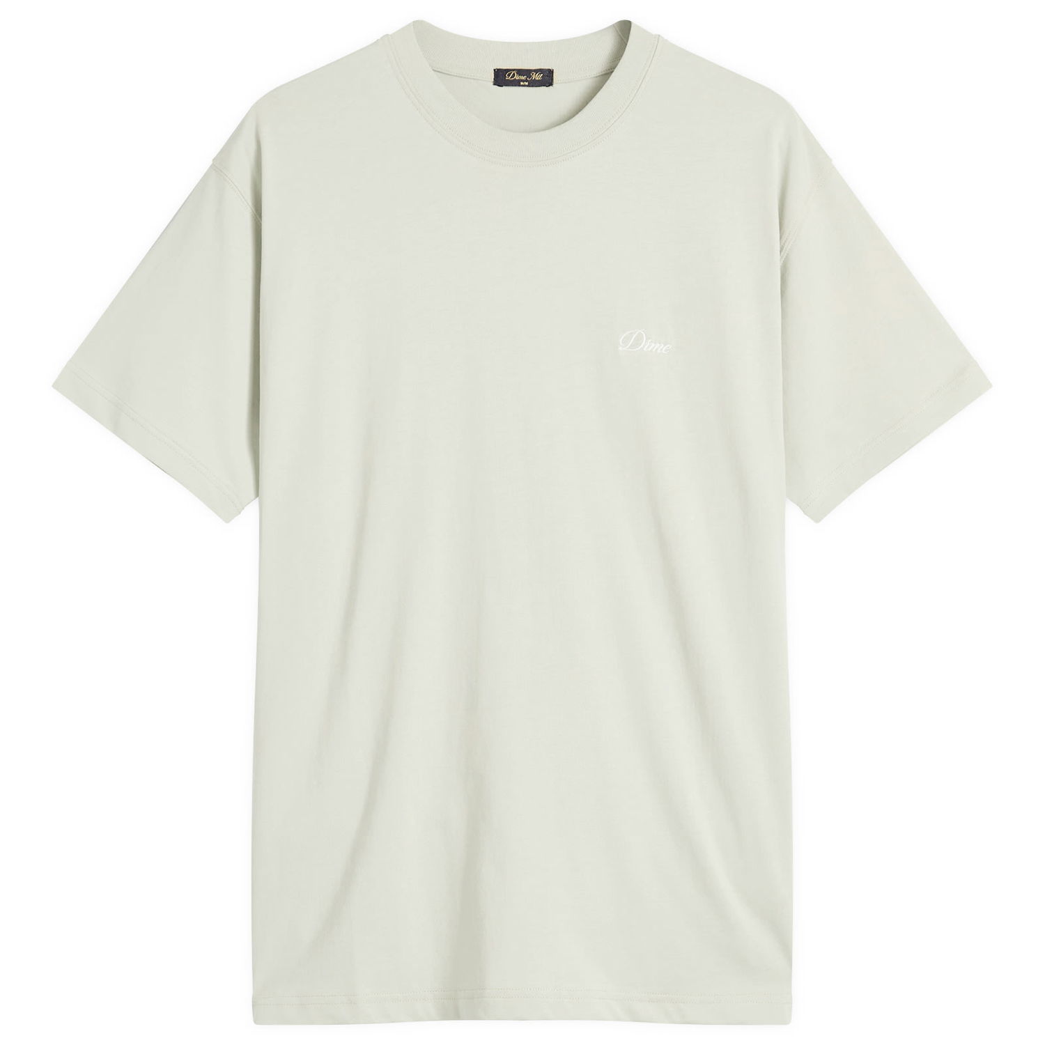 T-shirt Dime Dime Cursive Small Logo T-Shirt, Size Large Grøn | DIMESU2539-CHA, 0