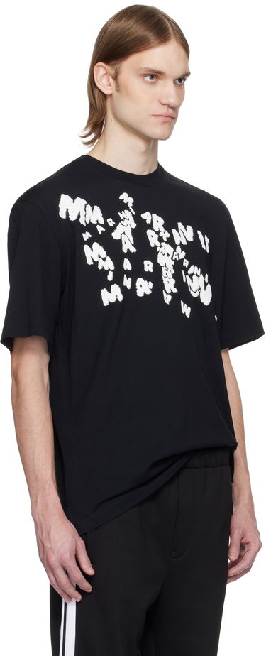 T-shirt Marni Marni 'Marni' Caos Logo T-Shirt Sort | HUMU0287P0 USCX49, 1