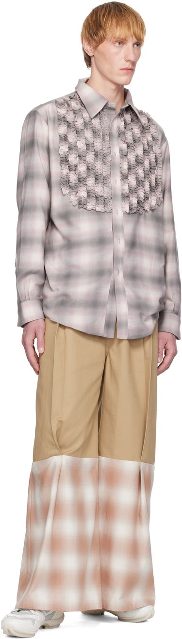 Bukser Collina Strada Collina Strada Cedar Wide Leg Trousers Beige | XX6045, 3