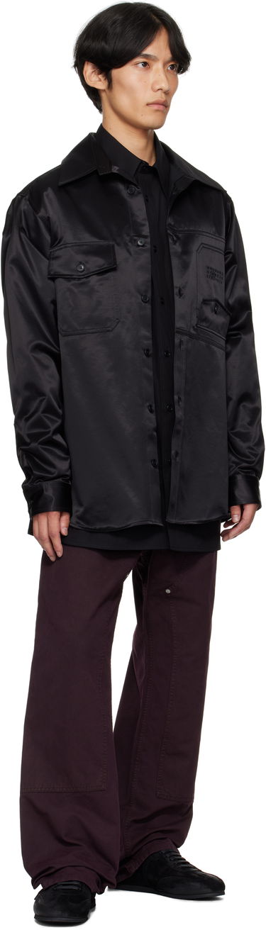 Cargo bukser Maison Margiela MM6 Maison Margiela 5-Pocket Carpenter Pants Lilla | SH2LA0044 S78548, 3
