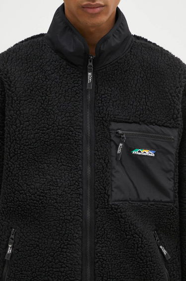 Sweater Manastash Manastash Mt. Gorilla Oversize Fleece Jacket Sort | 7924252002, 3