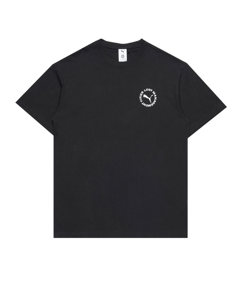 T-shirt Puma Lost Management Cities x Cat Graphic T-Shirt Sort | 628043-01