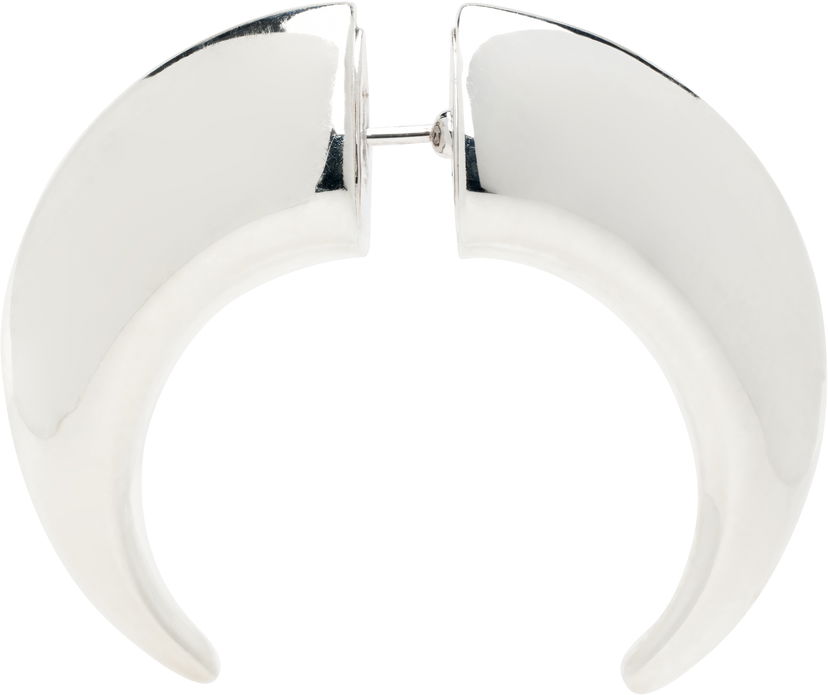 Øreringe Marine Serre Marine Serre Regenerated Tin Single Earring Metalisk | UJW017A RMET0001
