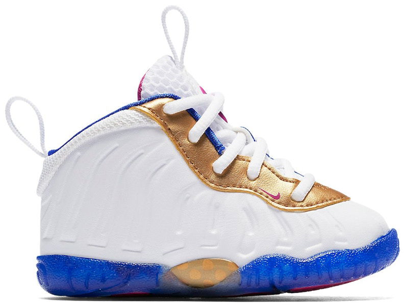 Sneakers og sko Nike Air Foamposite One Peanut Butter & Jelly (TD) Hvid | 723947-103, 0