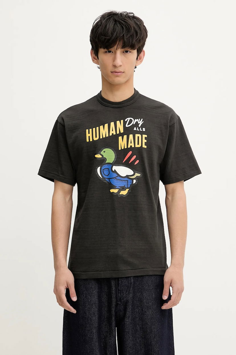 T-shirt Human Made Human Made Duck Graphic T-Shirt Sort | HM29TE006