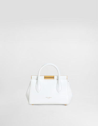 Håndtaske Dolce & Gabbana Dolce & Gabbana Marlene Handbag Hvid | BB7744A3G1980002, 3