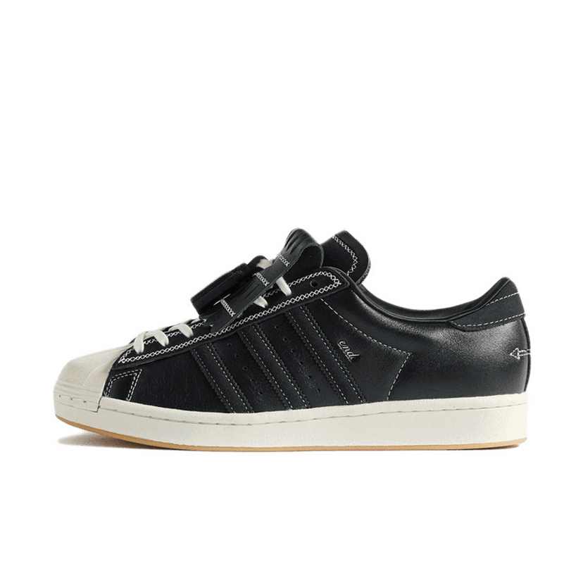 Sneakers og sko adidas Originals END. x Superstar Vintage "Tying The Knot" Sort | JR0518