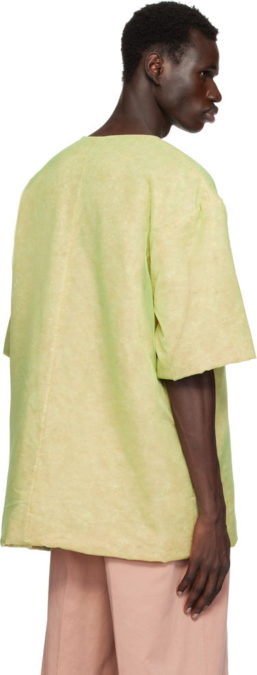 T-shirt Dries Van Noten Dries Van Noten Organza T-Shirt Grøn | 251-020737-1501, 2