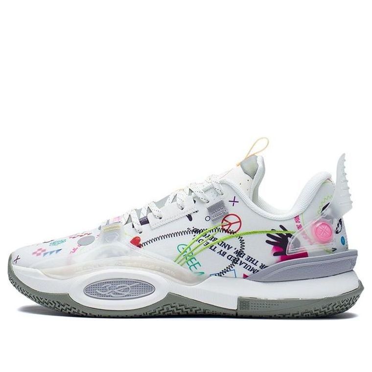Sneakers og sko Li-Ning Wade All City 10 V1 'Recycle' Hvid | ABAS019-5, 0