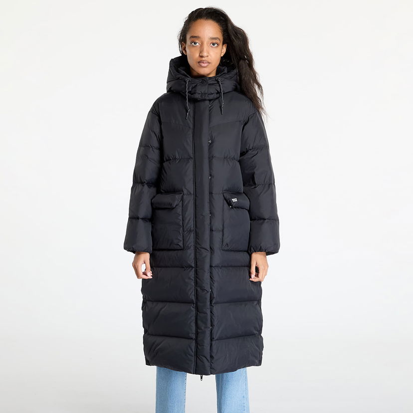 Jakke Levi's Jacket ® Western Long Bubble Puffer Black S Sort | A8529-0000
