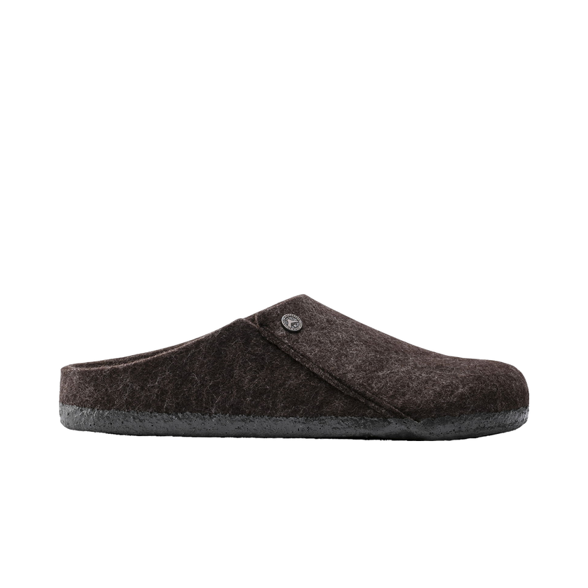 Sneakers og sko Birkenstock Zermatt Shearling Clog Wool Felt Mocha Sort | 1016570/1016571