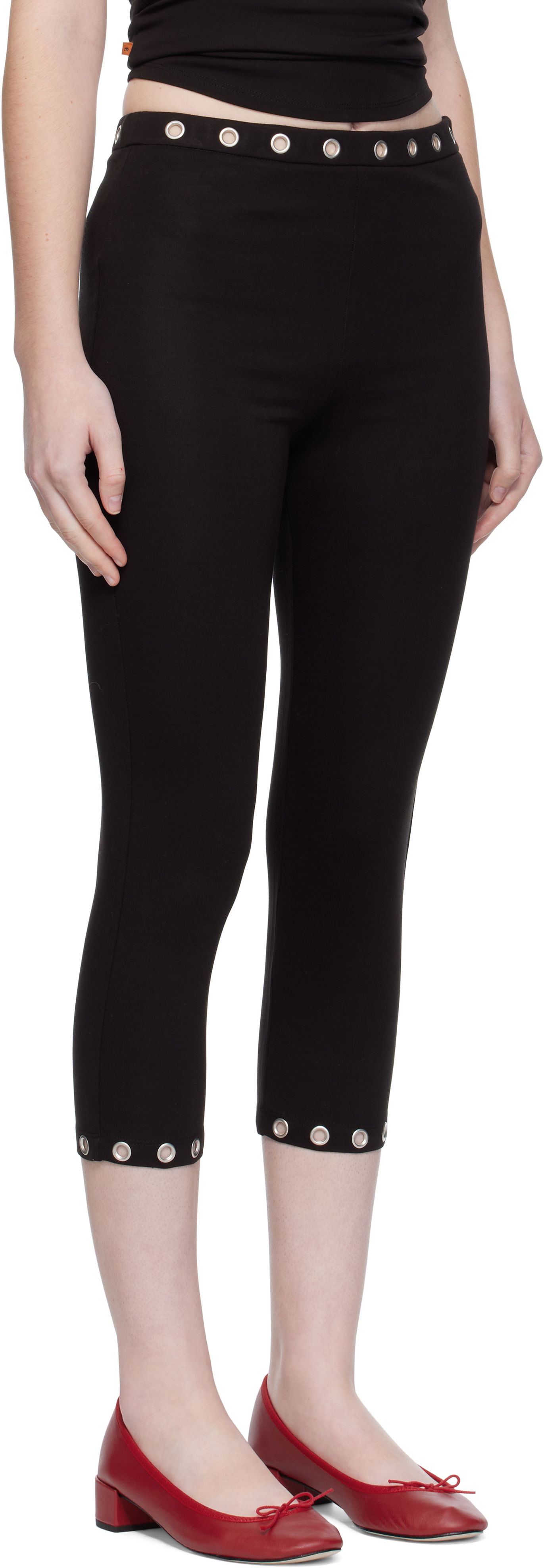 Leggings Miaou Miaou Carla Capri Leggings Sort | 1065HJBBLK, 1