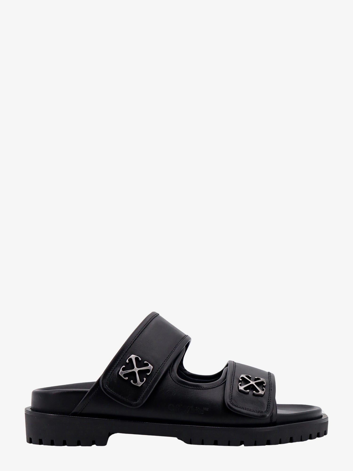 Sneakers og sko Off-White SANDALS - OFF WHITE Sort | OMIH008S24LEA0011072, 0