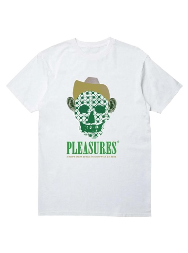 T-shirt Pleasures Cowboy Tee Hvid | P22F059-WHITE