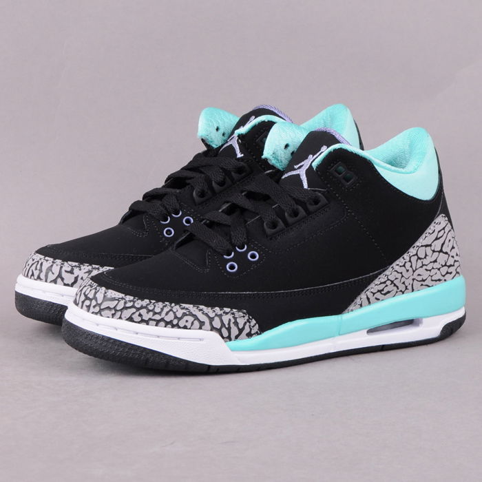 Sneakers og sko Jordan Air Jordan 3 Retro ''Black Mint'' GG Sort | 441140-045, 1