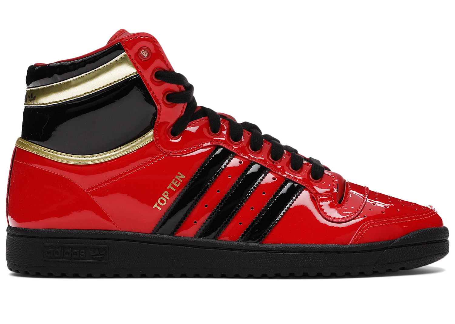 Sneakers og sko adidas Originals Top Ten Hi Scarlet Rød | FV5501, 0