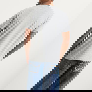 T-shirt Dime Dime Cursive T-Shirt, Size Large Grå | DIMEFA2574GRY, 3