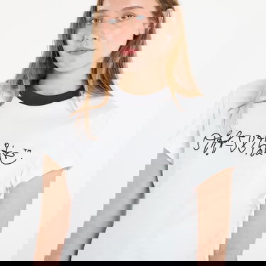 T-shirt Off-White Emb Script Logo Fitted T-Shirt Hvid | OWAA112F25JER0010148, 1