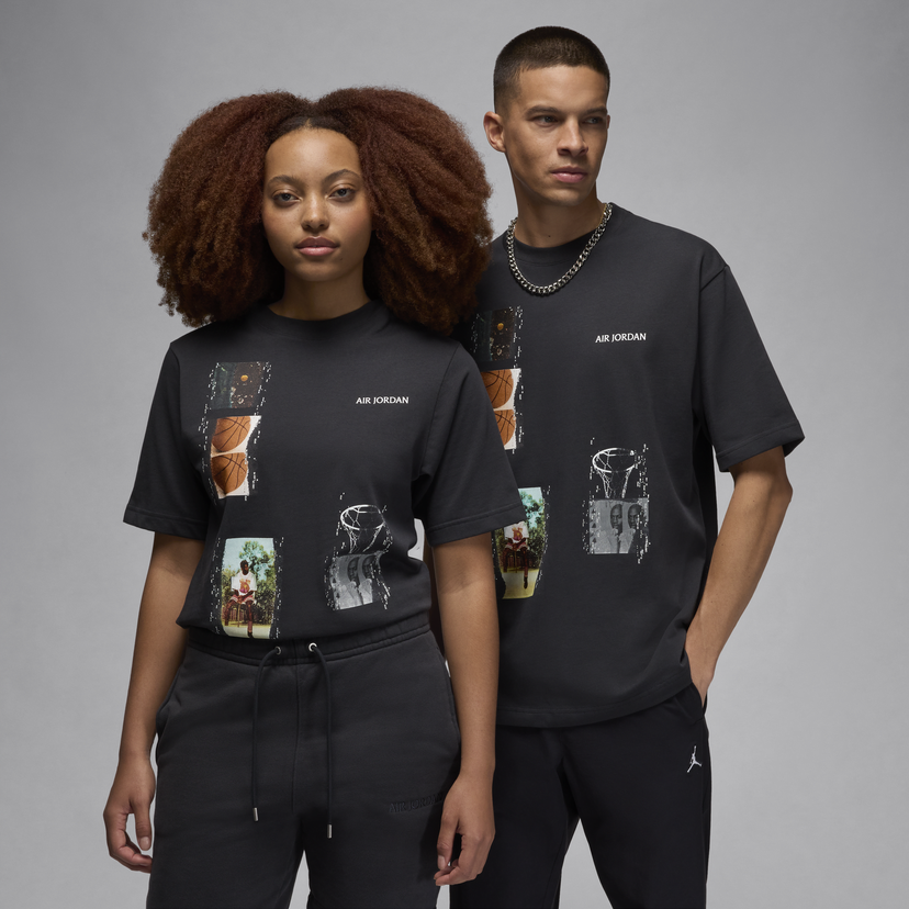 T-shirt Jordan Jordan Flight Heritage Sort | FN5986-045