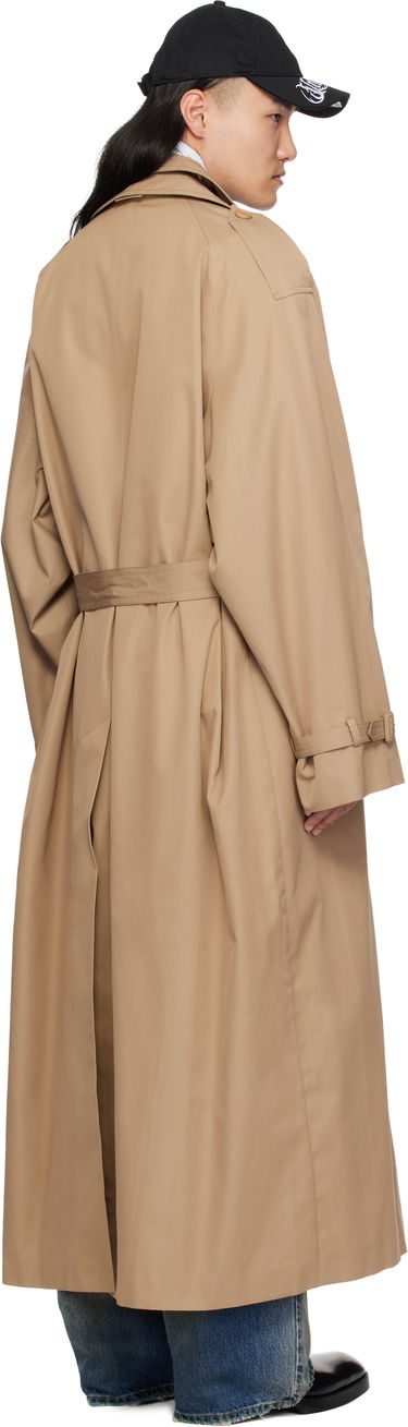 Trenchcoat VETEMENTS Vetements Runway Double Trench Coat Beige | UA66CO400S, 2