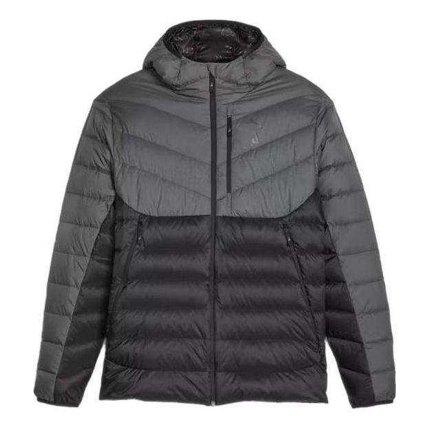 Puffer jakke Puma Seasons Down Jacket Grå | 524109-01