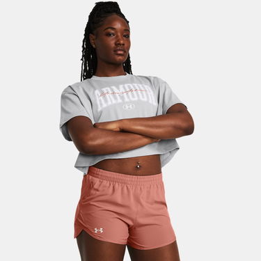T-shirt Under Armour Heavyweight Kurzarm Blå | 1383050-011, 0