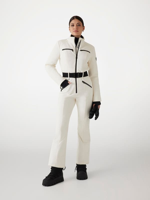 Jumpsuit GUESS Slim-Fit Ski Jumpsuit Hvid | W4PD1MWH1S0